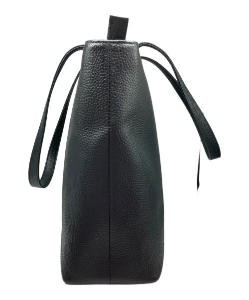 HushTug（ハッシュタグ）HushTug (ハッシュタグ) レザートートバッグ ブラックの古着・服飾アイテム