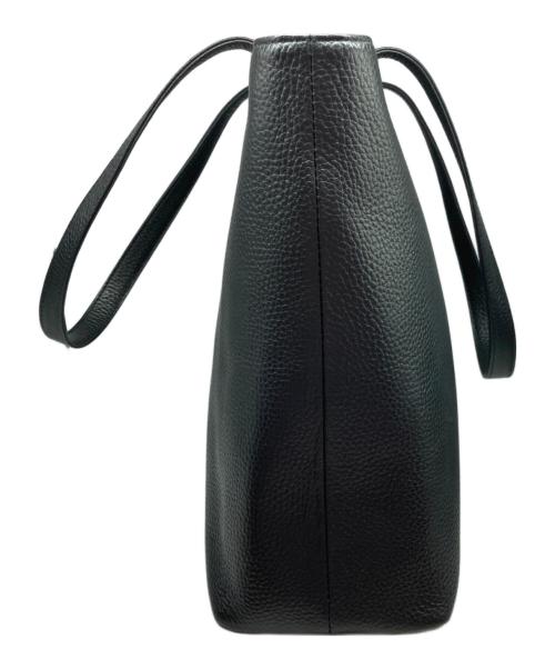 HushTug（ハッシュタグ）HushTug (ハッシュタグ) レザートートバッグ ブラックの古着・服飾アイテム