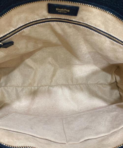 HushTug（ハッシュタグ）HushTug (ハッシュタグ) レザートートバッグ ブラックの古着・服飾アイテム