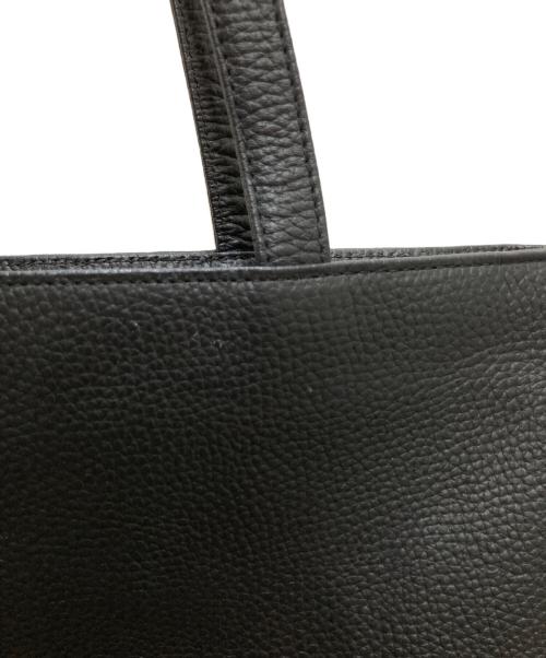 HushTug（ハッシュタグ）HushTug (ハッシュタグ) レザートートバッグ ブラックの古着・服飾アイテム