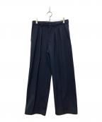 BEAMSビームス）の古着「Wide Slacks」｜ネイビー