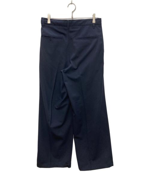 BEAMS（ビームス）BEAMS (ビームス) Wide Slacks ネイビー サイズ:Sの古着・服飾アイテム