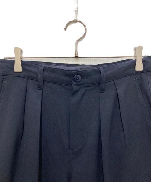 BEAMS（ビームス）BEAMS (ビームス) Wide Slacks ネイビー サイズ:Sの古着・服飾アイテム