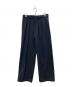 BEAMS（ビームス）の古着「Wide Slacks」｜ネイビー