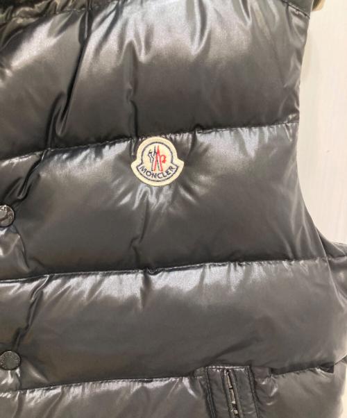 MONCLER（モンクレール）MONCLER (モンクレール) TIB GILET ダウンベスト ブラック サイズ:1の古着・服飾アイテム
