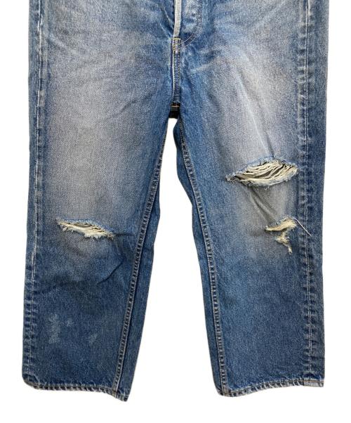 MADISON BLUE（マディソンブルー）MADISON BLUE (マディソンブルー) CRASHED SAROUEL PT DENIM デニムパンツ インディゴ サイズ:XSの古着・服飾アイテム