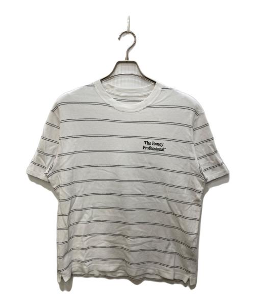 The Ennoy Professional（ザ エンノイ プロフェッショナル）The Ennoy Professional (ザ エンノイ プロフェッショナル) S/S Border Tee アイボリー サイズ:Mの古着・服飾アイテム