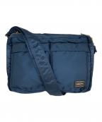 PORTERポーター）の古着「SLING BAG W zip(L)」｜ネイビー