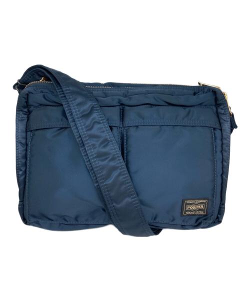 PORTER（ポーター）PORTER (ポーター) SLING BAG W zip(L) ネイビーの古着・服飾アイテム