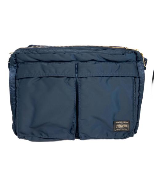 PORTER（ポーター）PORTER (ポーター) SLING BAG W zip(L) ネイビーの古着・服飾アイテム
