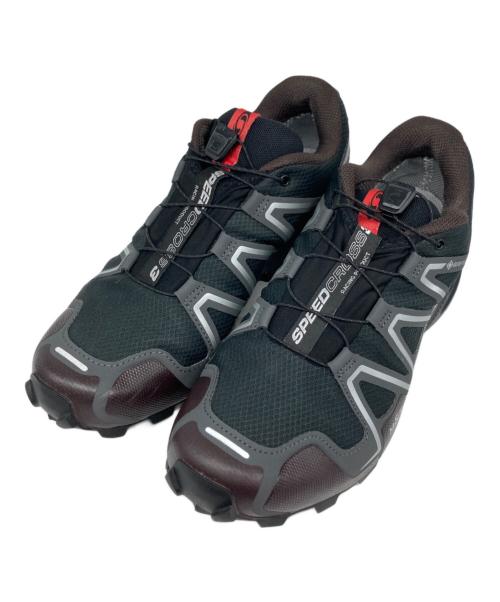 SALOMON（サロモン）SALOMON (サロモン) SPEEDCROSS 3 GORE-TEX スニーカー ブラウン×ブラック サイズ:26㎝の古着・服飾アイテム