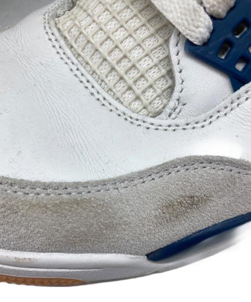 NIKE SB（ナイキエスビー）NIKE SB (ナイキエスビー) Air Jordan 4 Retro SP スニーカー ホワイト サイズ:US9.5の古着・服飾アイテム