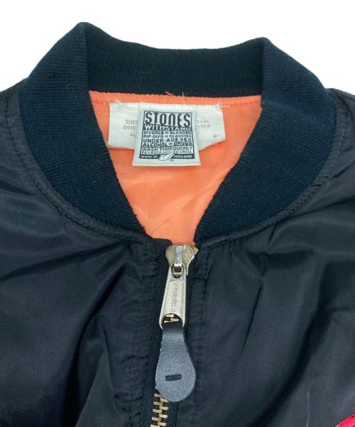 THE ROLLING STONES（ザ ローリングストーンズ）THE ROLLING STONES (ザ ローリングストーンズ) ツアージャケット ブラック サイズ:Mの古着・服飾アイテム