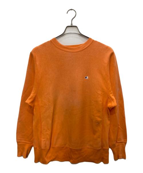 Champion（チャンピオン）Champion (チャンピオン) 90'sリバースウィーブスウェット オレンジ サイズ:Lの古着・服飾アイテム