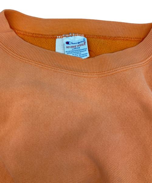 Champion（チャンピオン）Champion (チャンピオン) 90'sリバースウィーブスウェット オレンジ サイズ:Lの古着・服飾アイテム