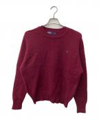 POLO RALPH LAURENポロ・ラルフローレン）の古着「ウールニット」｜バーガンディー