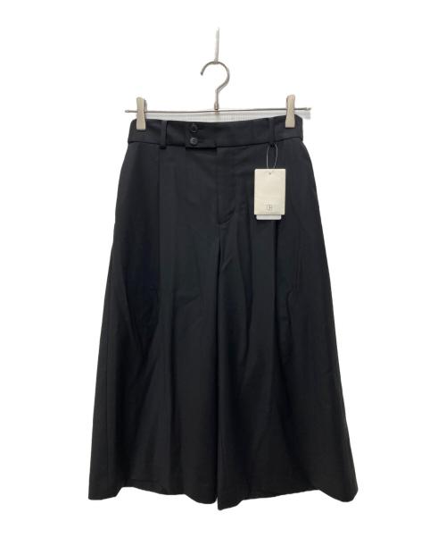 IENA（イエナ）IENA (イエナ) BAHARIYE サマーウール クロップドパンツ ブラック サイズ:36 未使用品の古着・服飾アイテム