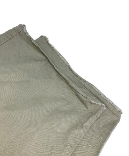 BRILL（ブリル）BRILL (ブリル) ダブルウエスト ワイドパンツ ベージュ サイズ:36の古着・服飾アイテム