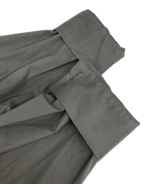 BRILL（ブリル）BRILL (ブリル) ギャザーシャツジャケット ブラウン サイズ:Freeの古着・服飾アイテム