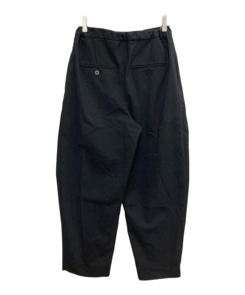 BRILL（ブリル）BRILL (ブリル) バルーンシルエットタックパンツ ブラック サイズ:36の古着・服飾アイテム