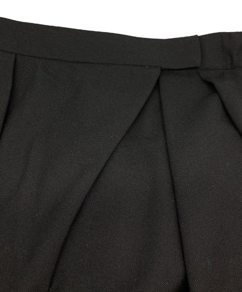 BRILL（ブリル）BRILL (ブリル) バルーンシルエットタックパンツ ブラック サイズ:36の古着・服飾アイテム