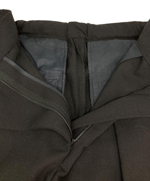 BRILL（ブリル）BRILL (ブリル) バルーンシルエットタックパンツ ブラック サイズ:36の古着・服飾アイテム