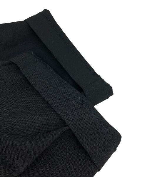 BRILL（ブリル）BRILL (ブリル) バルーンシルエットタックパンツ ブラック サイズ:36の古着・服飾アイテム