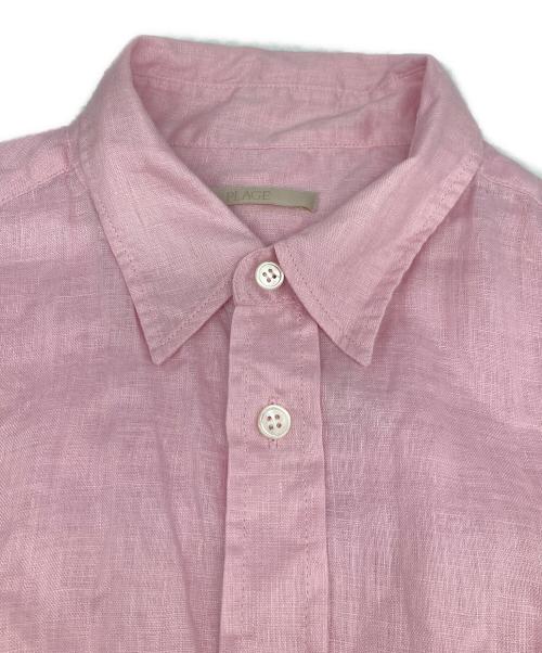 Plage（プラージュ）Plage (プラージュ) Linen Short シャツ ピンク サイズ:-の古着・服飾アイテム