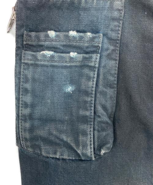 BALENCIAGA（バレンシアガ）BALENCIAGA (バレンシアガ) デニムボンバーブルゾン ブラック サイズ:Sの古着・服飾アイテム