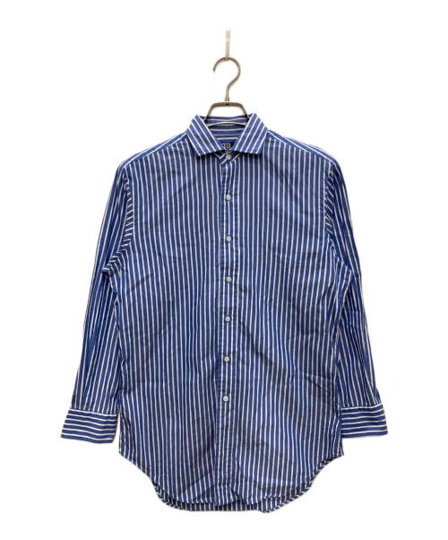 POLO RALPH LAUREN（ポロ・ラルフローレン）POLO RALPH LAUREN (ポロ・ラルフローレン) ストライプシャツ ブルー サイズ:SIZE 37-80の古着・服飾アイテム