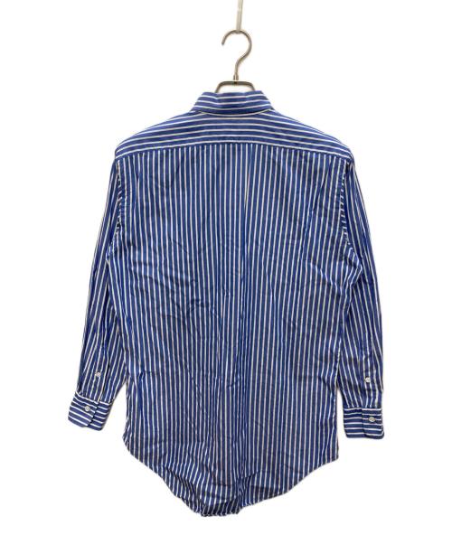 POLO RALPH LAUREN（ポロ・ラルフローレン）POLO RALPH LAUREN (ポロ・ラルフローレン) ストライプシャツ ブルー サイズ:SIZE 37-80の古着・服飾アイテム