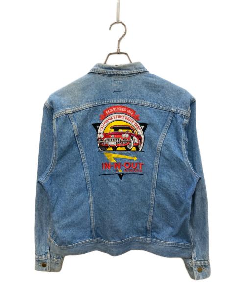 LEE（リー）LEE (リー) ワッペンカスタムデニムジャケット ブルー サイズ:Lの古着・服飾アイテム