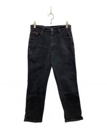 Wrangler（ラングラー）の古着「デニムパンツ」｜ブラック