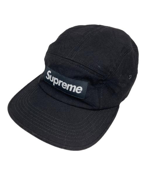 SUPREME（シュプリーム）SUPREME (シュプリーム) キャップ ブラックの古着・服飾アイテム