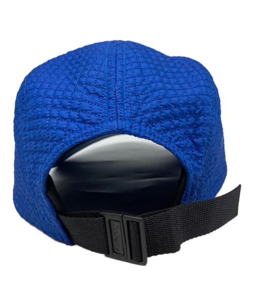 SUPREME（シュプリーム）SUPREME (シュプリーム) MICRO QUILTED CAMP CAP ブルーの古着・服飾アイテム