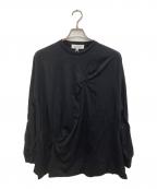 ENFOLDエンフォルド）の古着「TWIST PULLOVER」｜ブラック