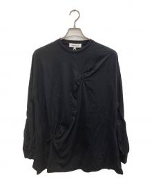 ENFOLD（エンフォルド）の古着「TWIST PULLOVER」｜ブラック