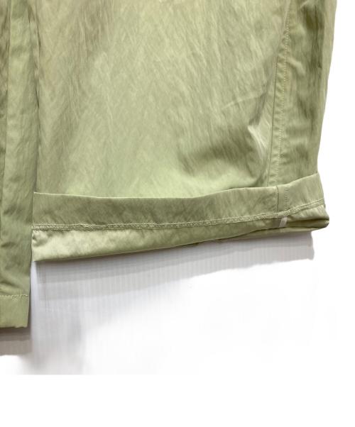 MAISON SPECIAL（メゾンスペシャル）MAISON SPECIAL (メゾンスペシャル) Tuck Cocoon Color Pants 黄緑 サイズ:36の古着・服飾アイテム