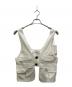 nagonstans（ナゴンスタンス）の古着「ソフトウォームクロス Pocket vest」｜アイボリー
