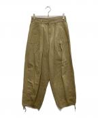 ARGUEアーギュ）の古着「cotton twill baker mov pants」｜ベージュ