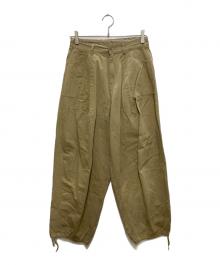 ARGUE（アーギュ）の古着「cotton twill baker mov pants」｜ベージュ