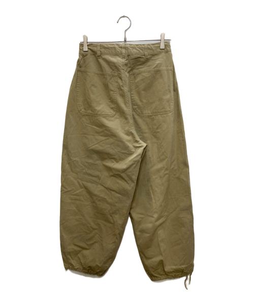 ARGUE（アーギュ）ARGUE (アーギュ) cotton twill baker mov pants ベージュ サイズ:1の古着・服飾アイテム