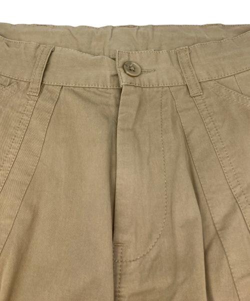 ARGUE（アーギュ）ARGUE (アーギュ) cotton twill baker mov pants ベージュ サイズ:1の古着・服飾アイテム