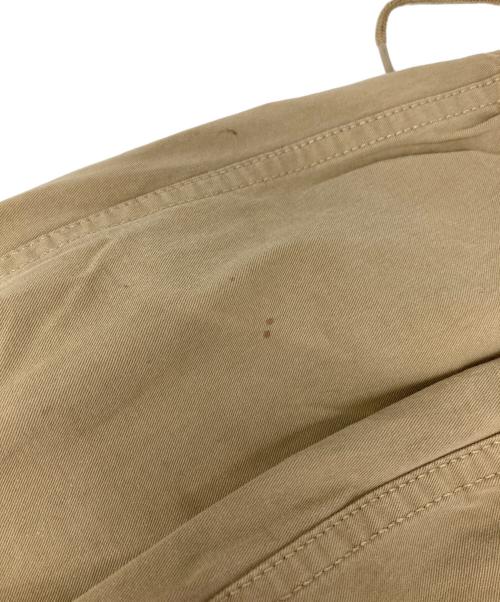 ARGUE（アーギュ）ARGUE (アーギュ) cotton twill baker mov pants ベージュ サイズ:1の古着・服飾アイテム