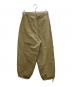 ARGUE (アーギュ) cotton twill baker mov pants ベージュ サイズ:1：7000円