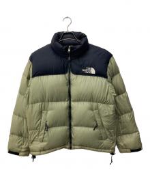 THE NORTH FACE（ザ ノース フェイス）の古着「ヌプシダウンジャケット」｜グリーン