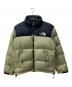 THE NORTH FACE（ザ ノース フェイス）の古着「ヌプシダウンジャケット」｜グリーン