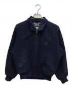 Burberry'sバーバリーズ）の古着「裏ノバチェックウールハリントンジャケット」｜ネイビー