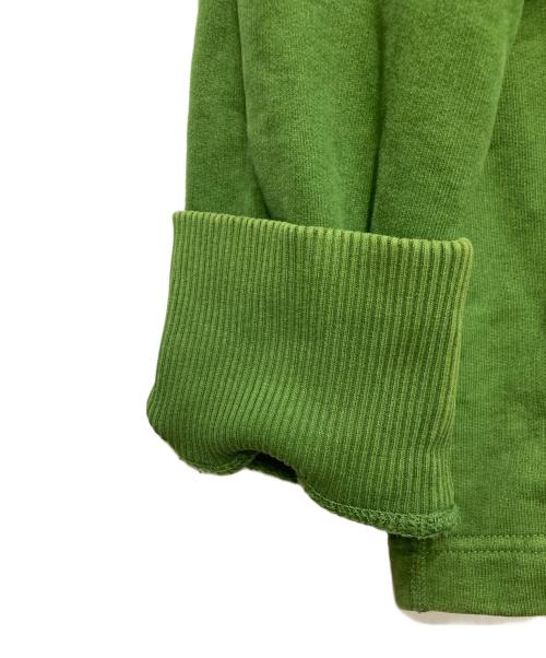 Acne studios（アクネ ストゥディオズ）ACNE STUDIOS (アクネ ストゥディオズ) ロゴプリントフーディー グリーン サイズ:Mの古着・服飾アイテム