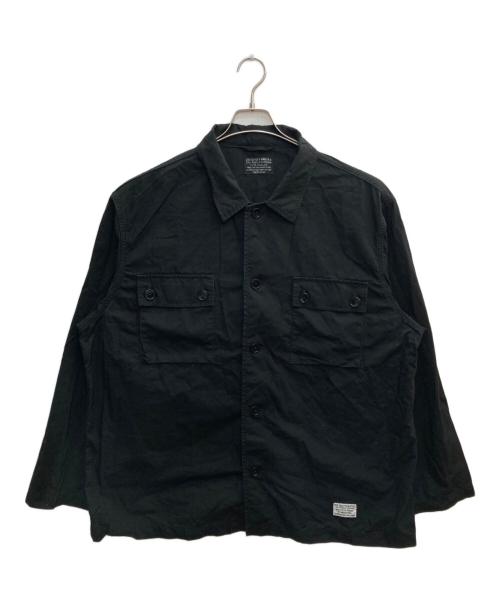 WACKO MARIA（ワコマリア）WACKO MARIA (ワコマリア) アーミーシャツ ブラック サイズ:XLの古着・服飾アイテム
